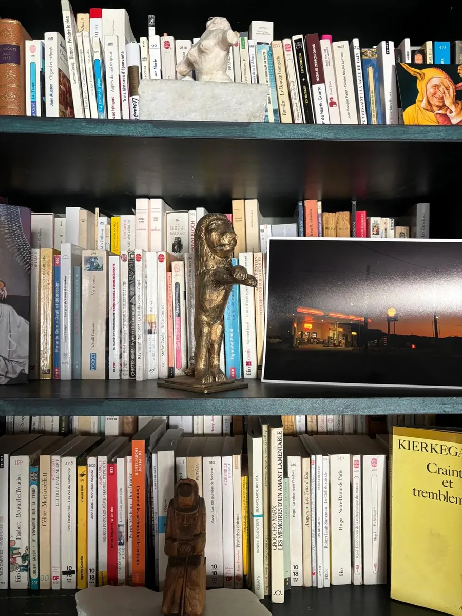 La bibliothèque du cabinet